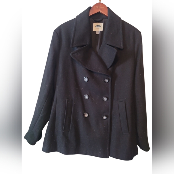 Old Navy Jackets & Blazers - Old Navy Classic Black Pea Coat